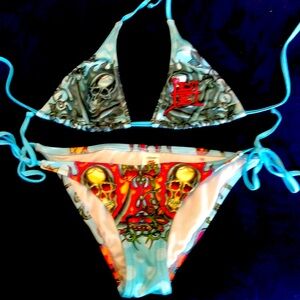 Ed Hardy Bikini size Medium